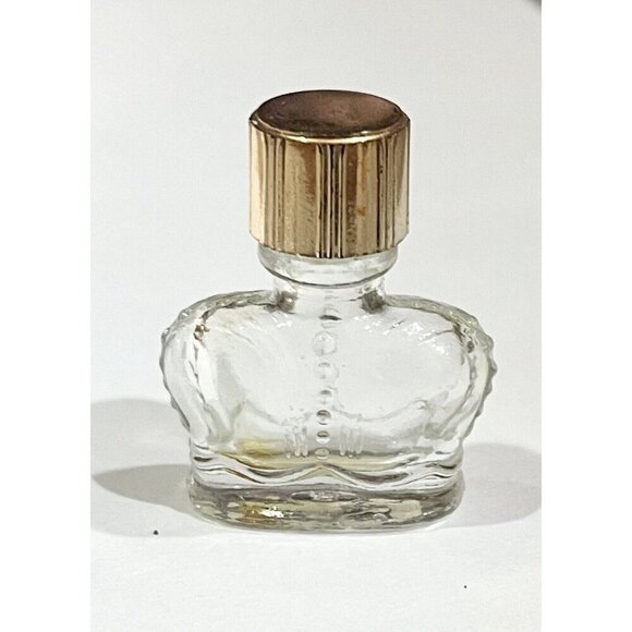 Prince Matchabelli WIND SONG Mini Perfume Bottle 1.5” Empty Crown 1/16oz Sample - Picture 5 of 6